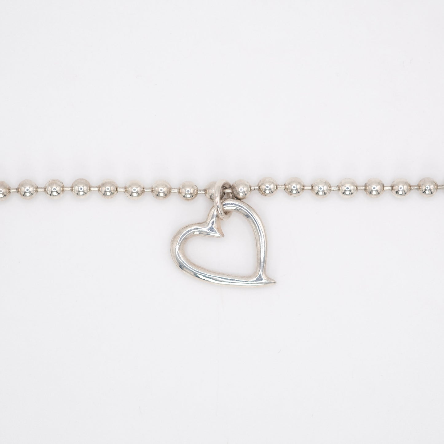 Open heart bracelet
